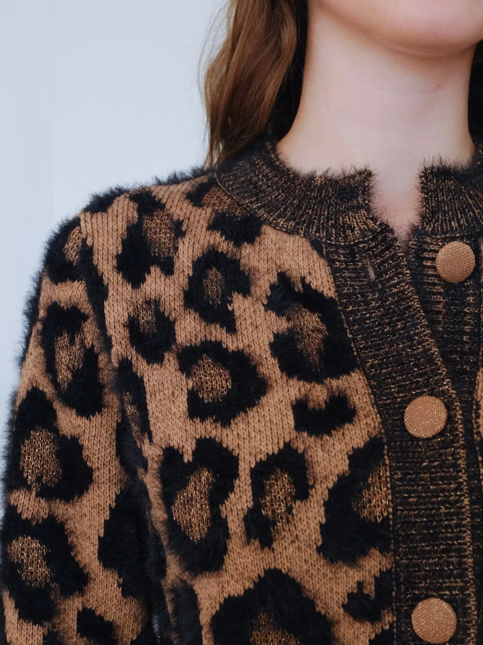 Cardigan Jacquard A.MA DI COLLODEL MARA