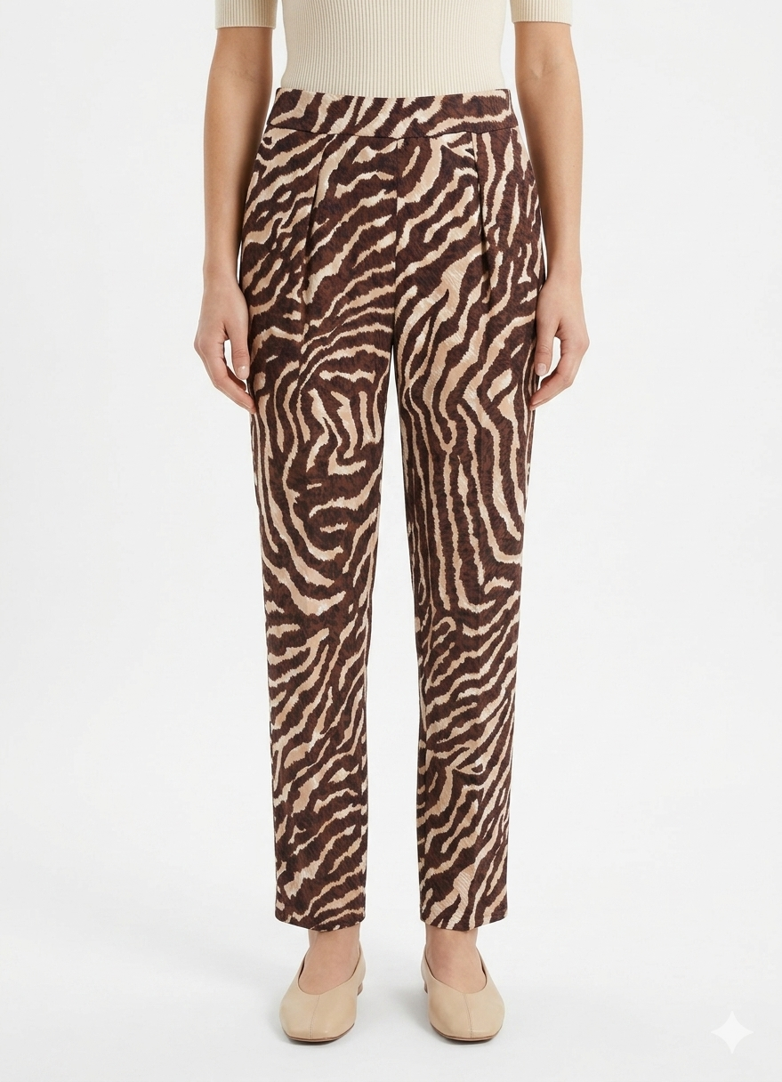 Pantaloni Fantasia Animalier