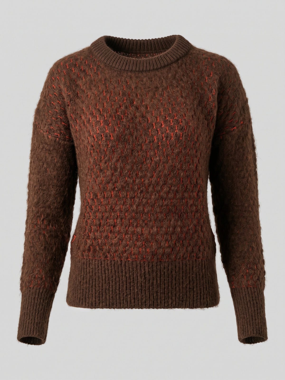 Maglia Mohair girocollo