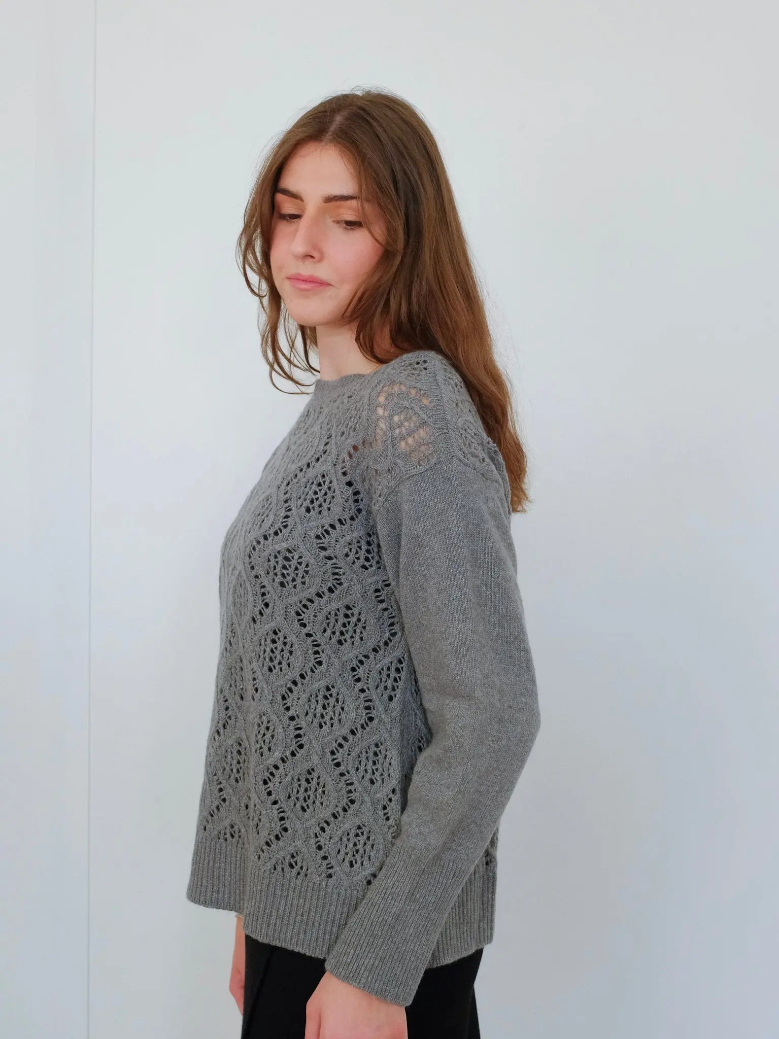 Maglia con Lavorazione Punto Pizzo A.MA DI COLLODEL MARA