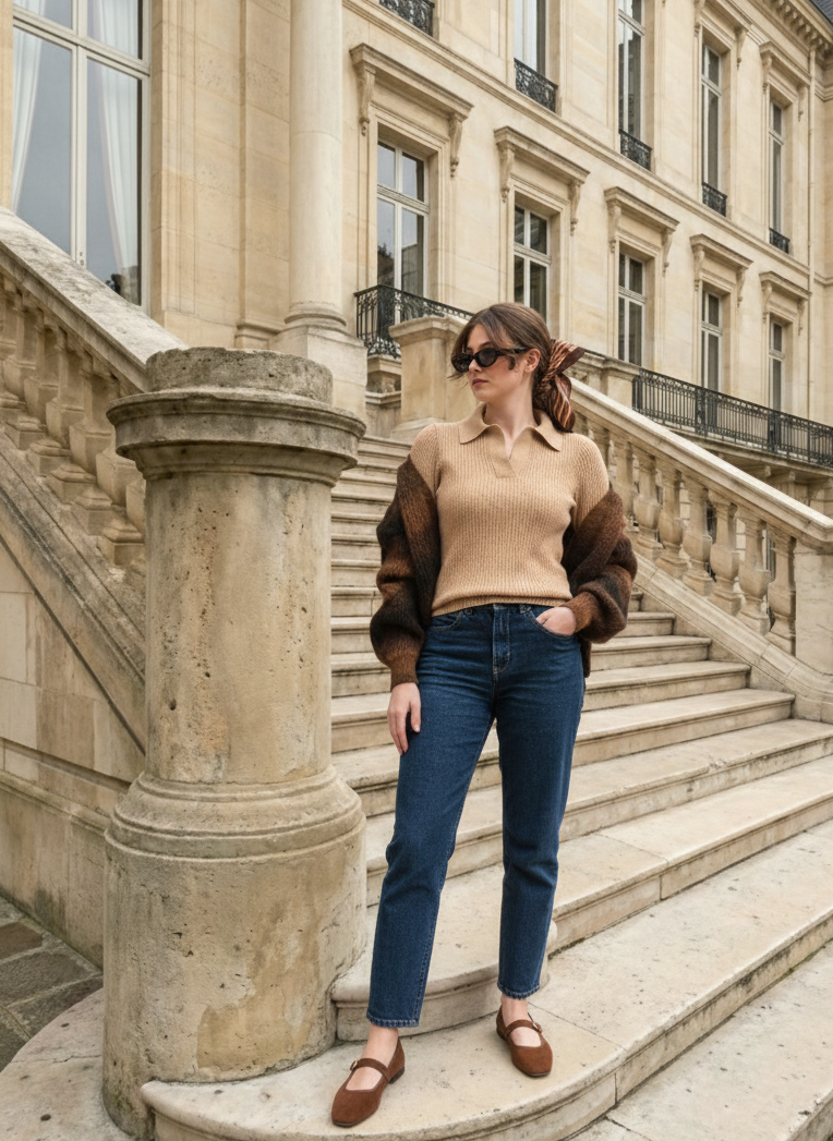 Polo in Cashmere Blend