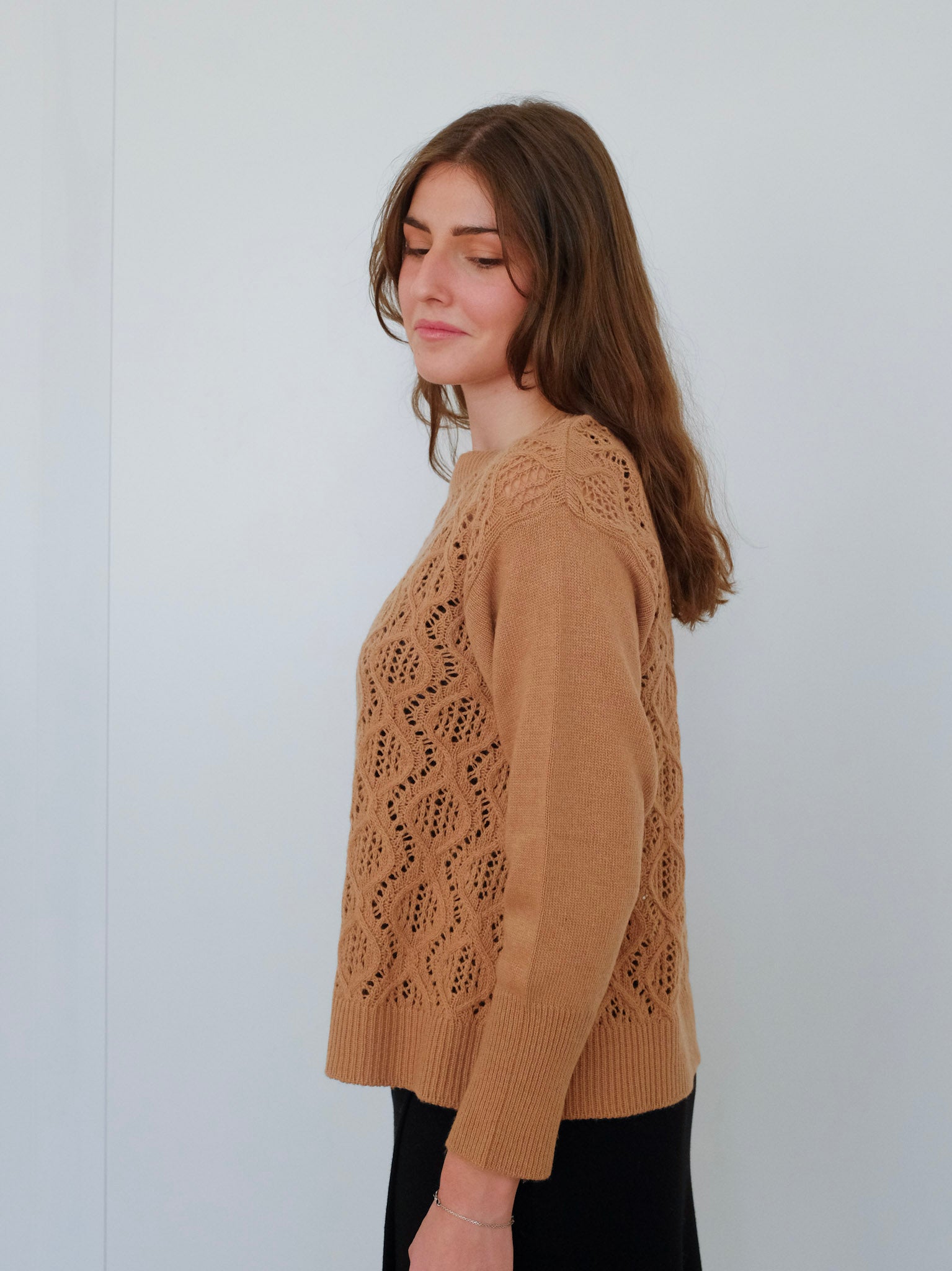 Maglia con Lavorazione Punto Pizzo