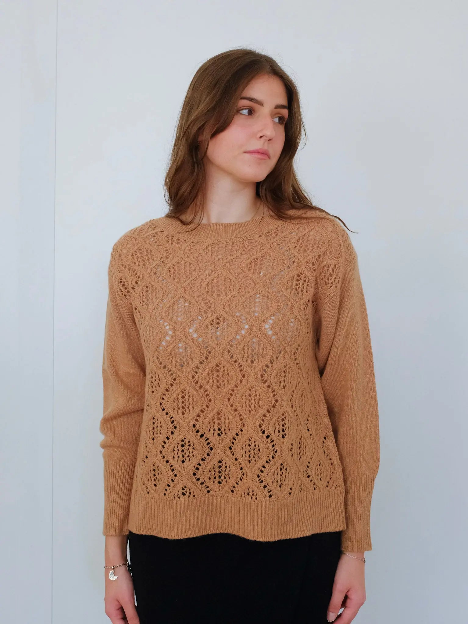 Maglia con Lavorazione Punto Pizzo A.MA DI COLLODEL MARA