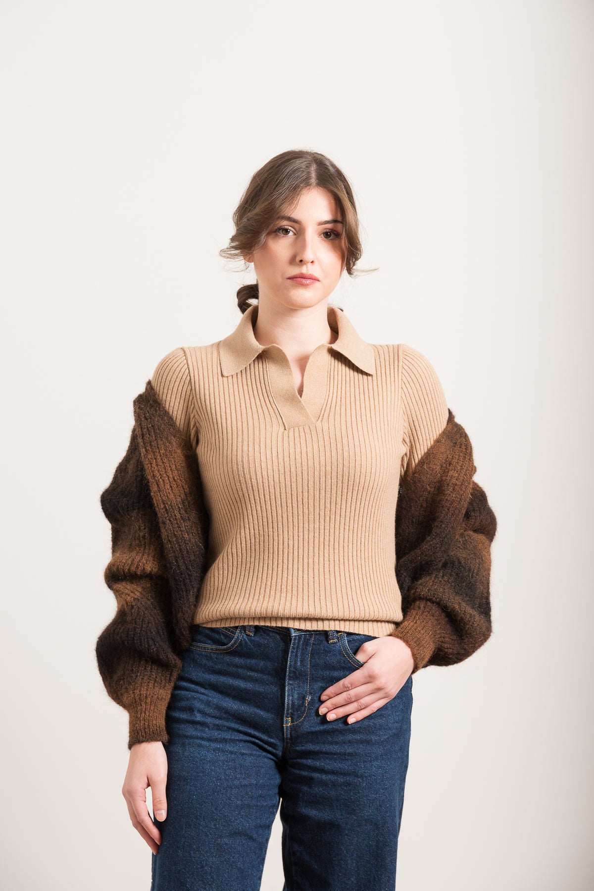 Polo in Cashmere Blend