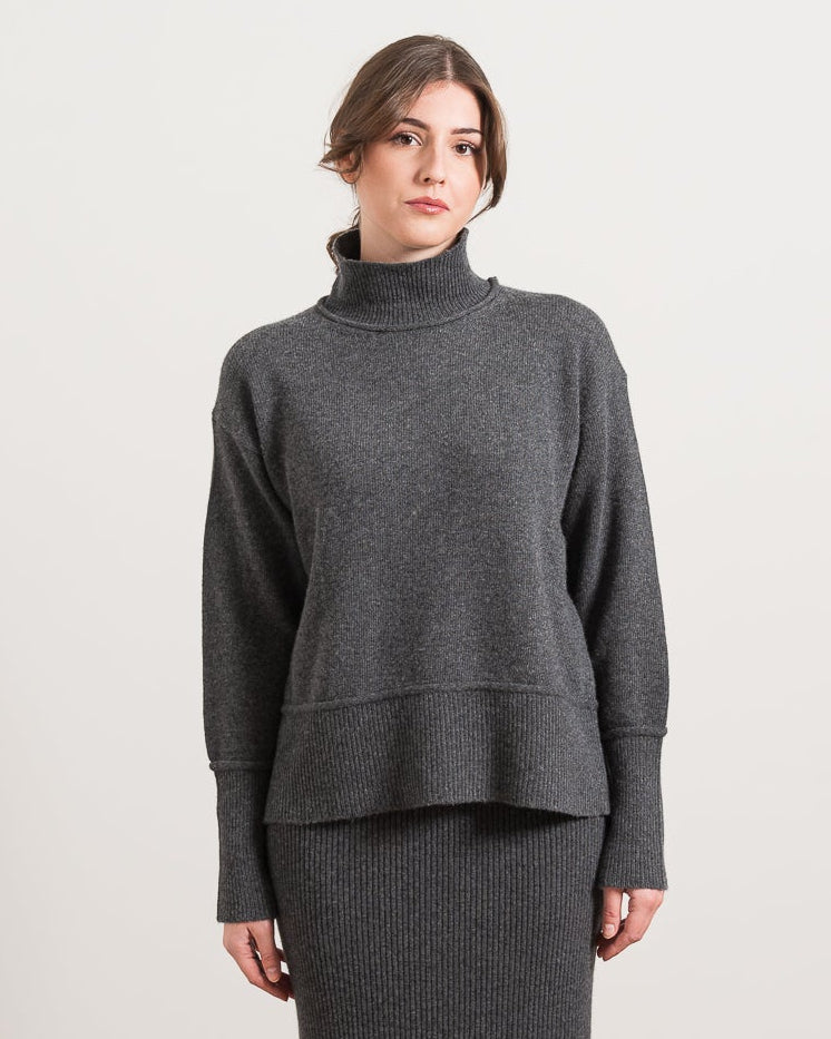 Maglione con collo Lupetto