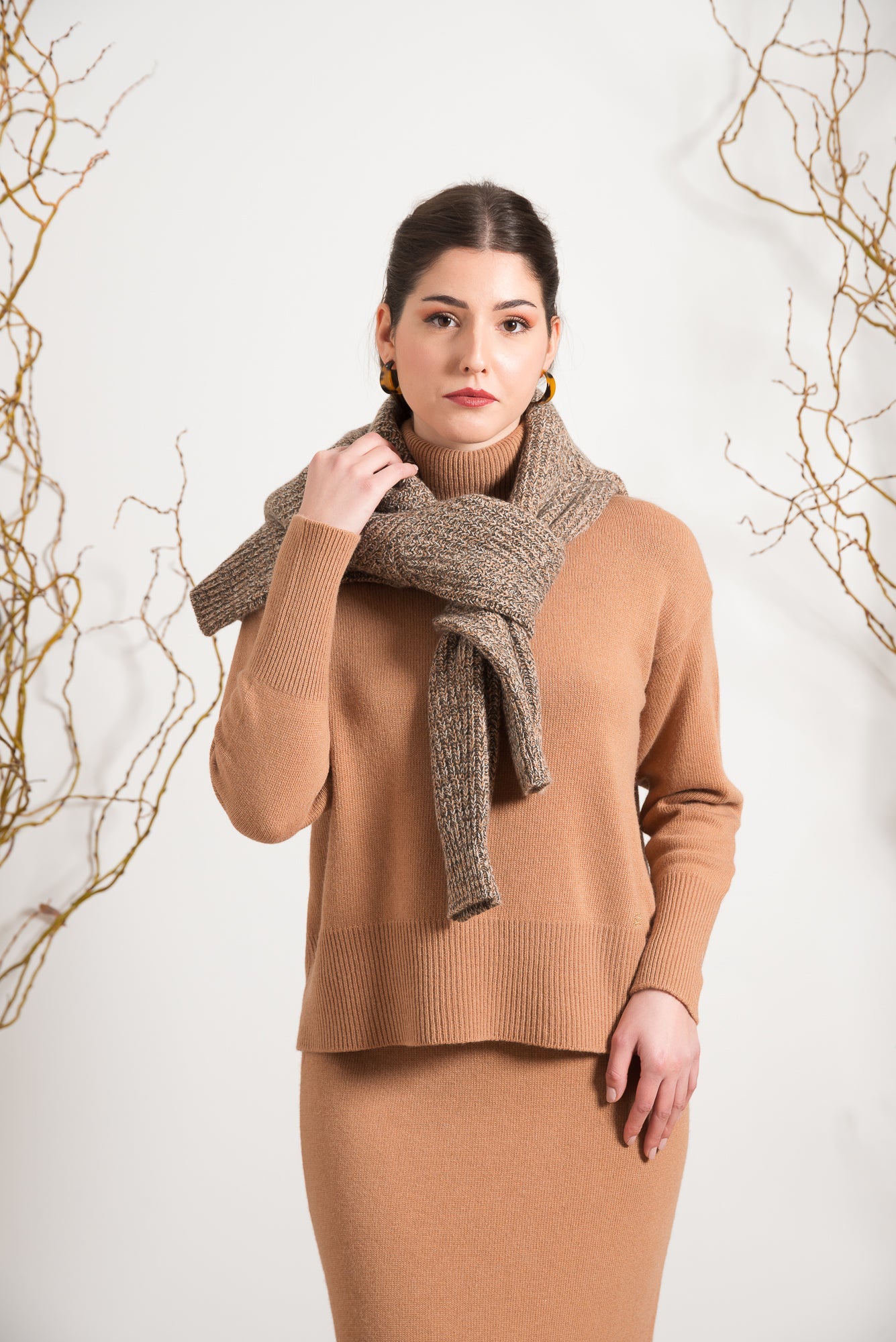 Dolcevita con Maniche Lunghe e Polsini a Coste ST.GEORGES