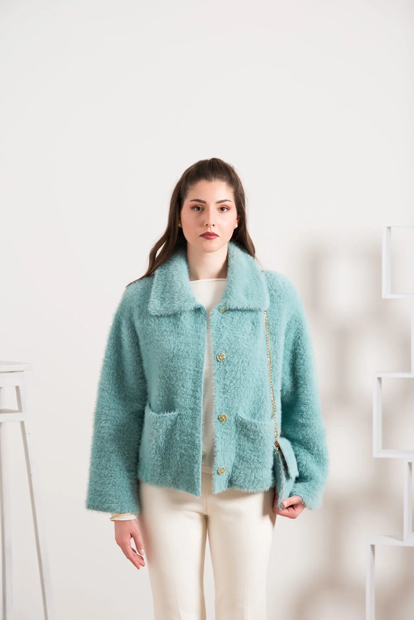 Giacca in Eco-pelliccia ST.GEORGES