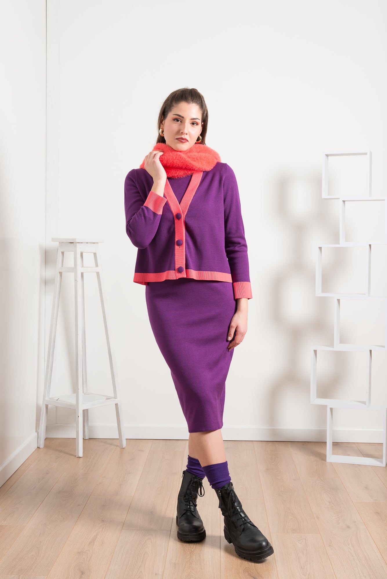 Cardigan con Scollo a V