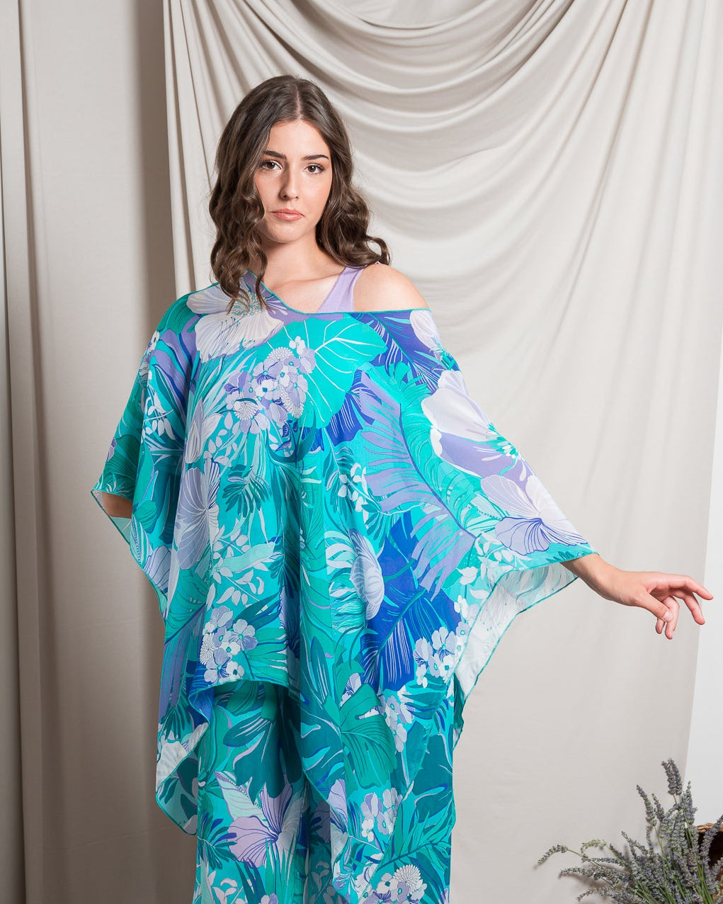 Poncho Chiffon Fantasia