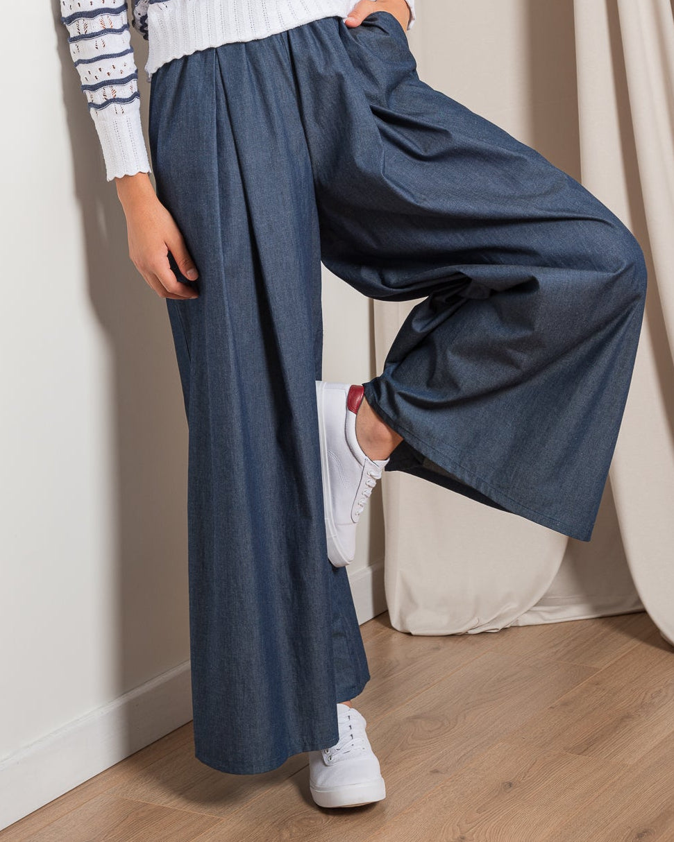 Pantalone Ampio Denim