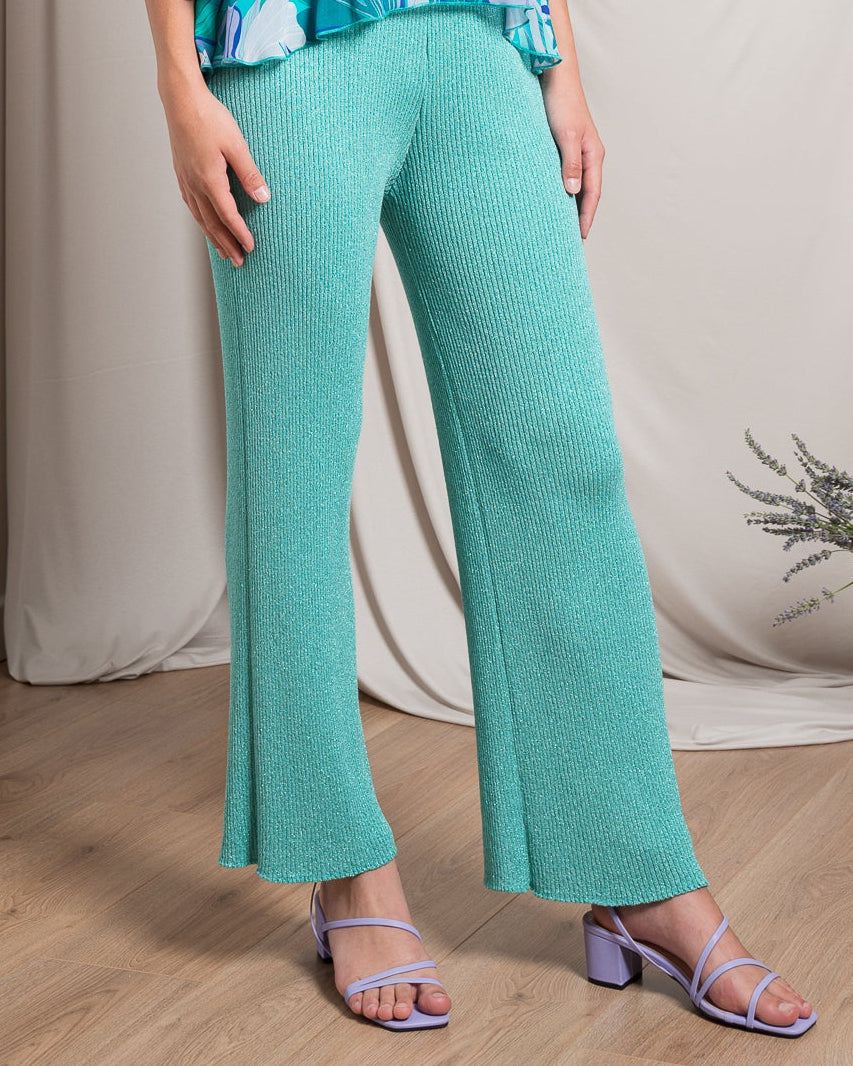 Pantaloni Lurex