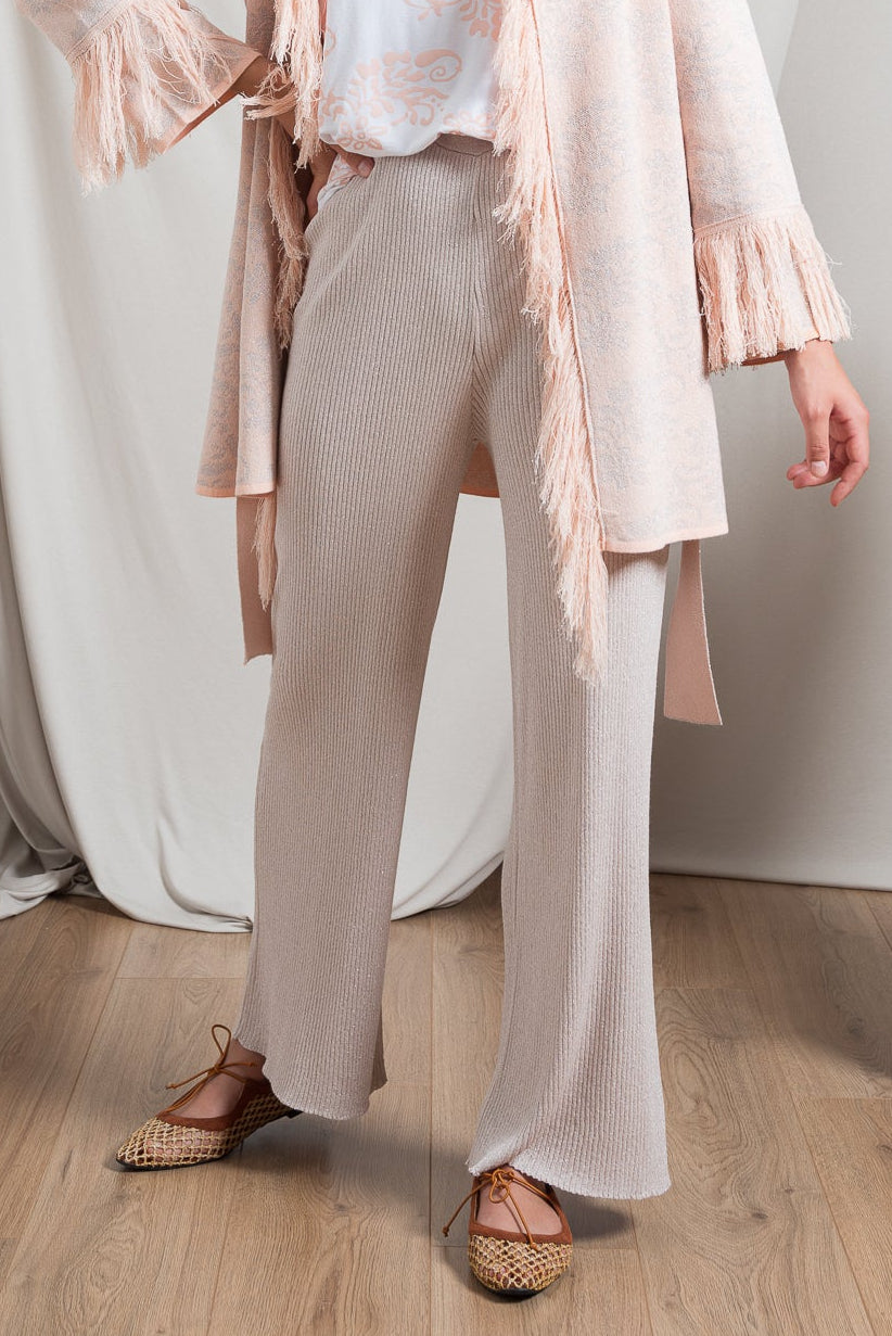 Pantaloni Lurex