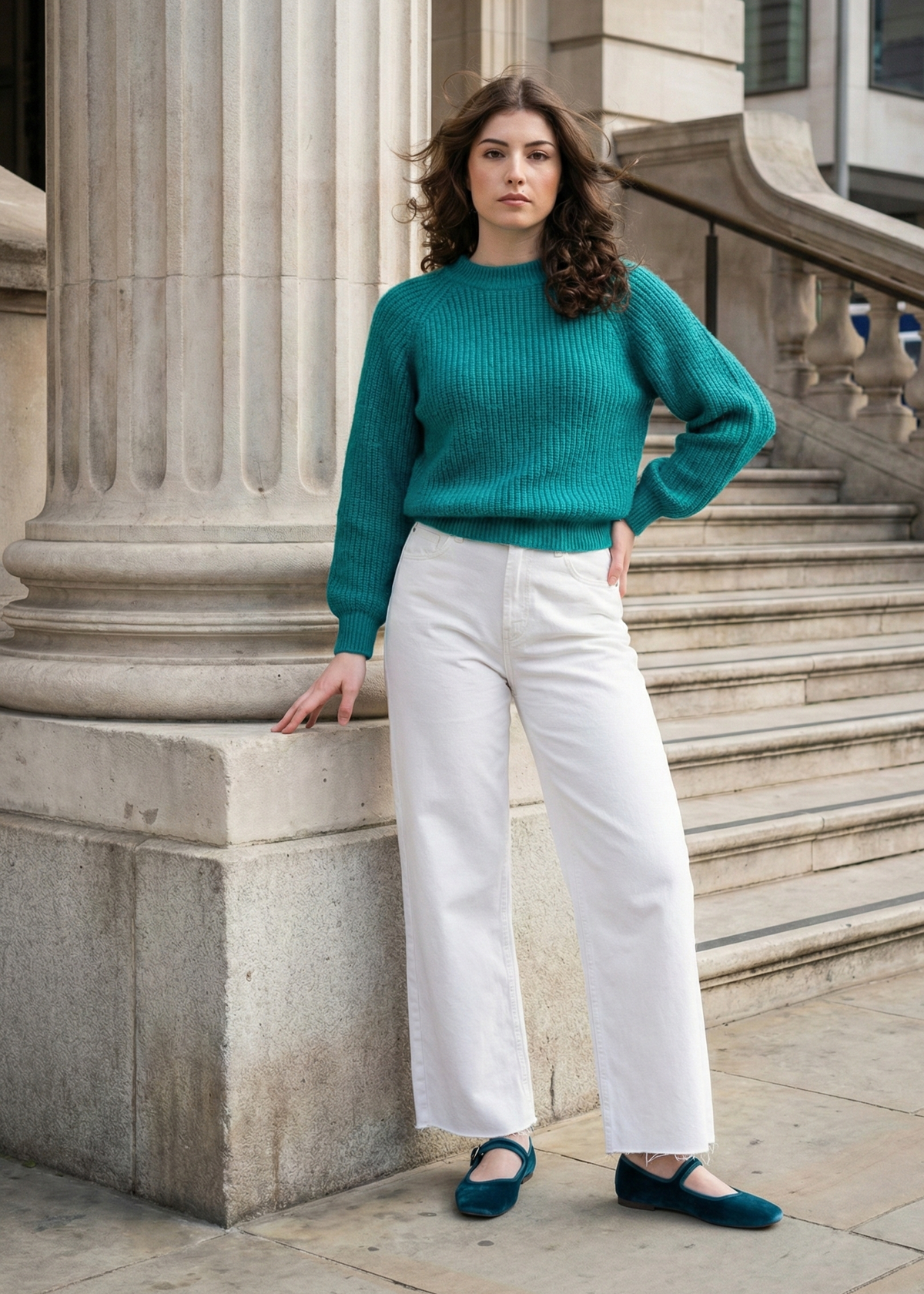 Girocollo Crop in Mohair