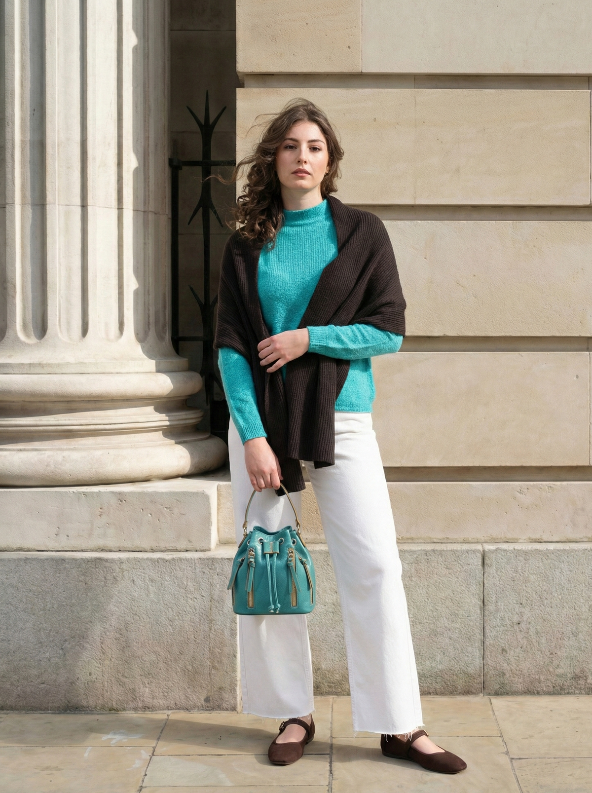 Maglia Collo Lupetto in Mohair