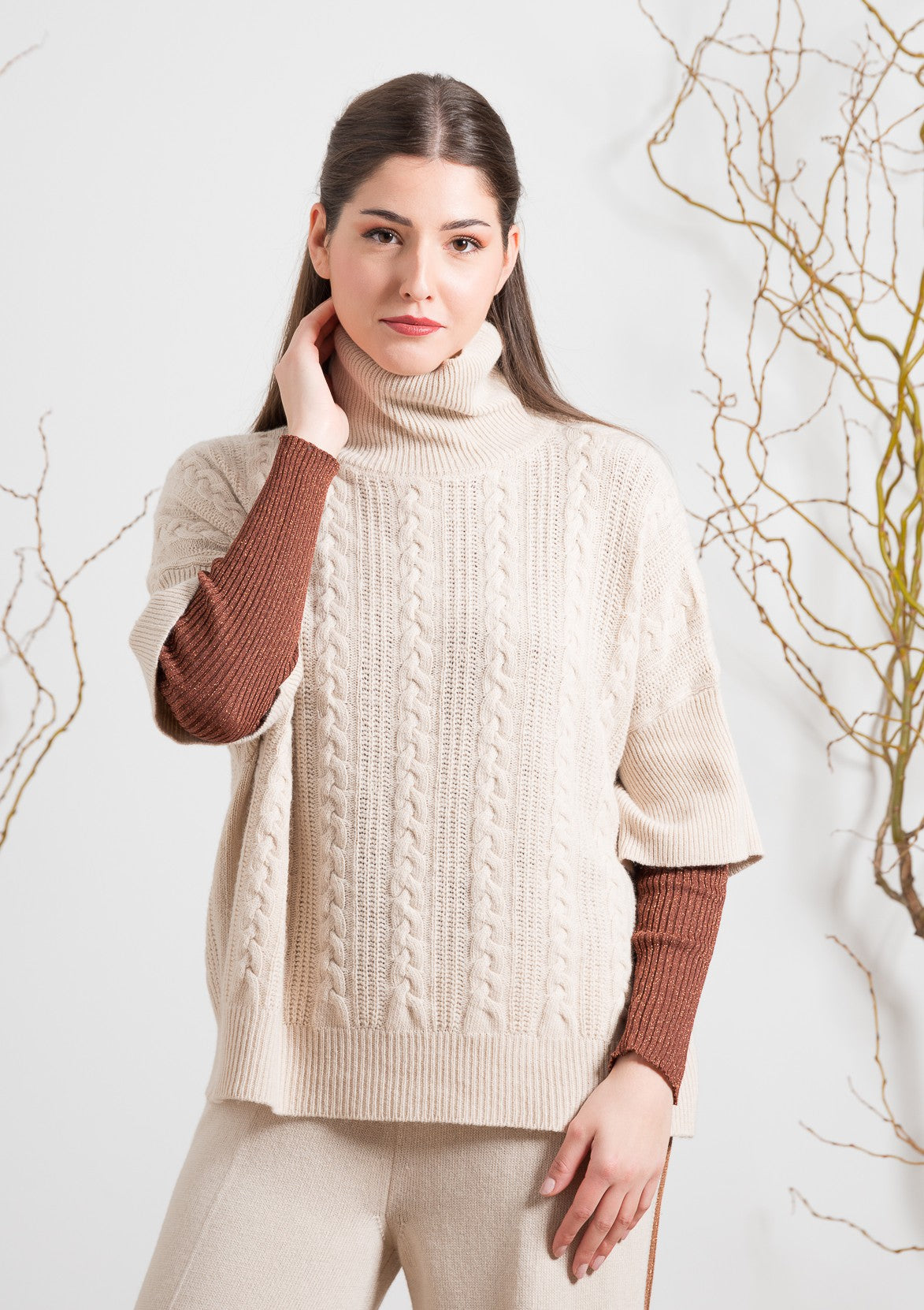 Maglia a trecce