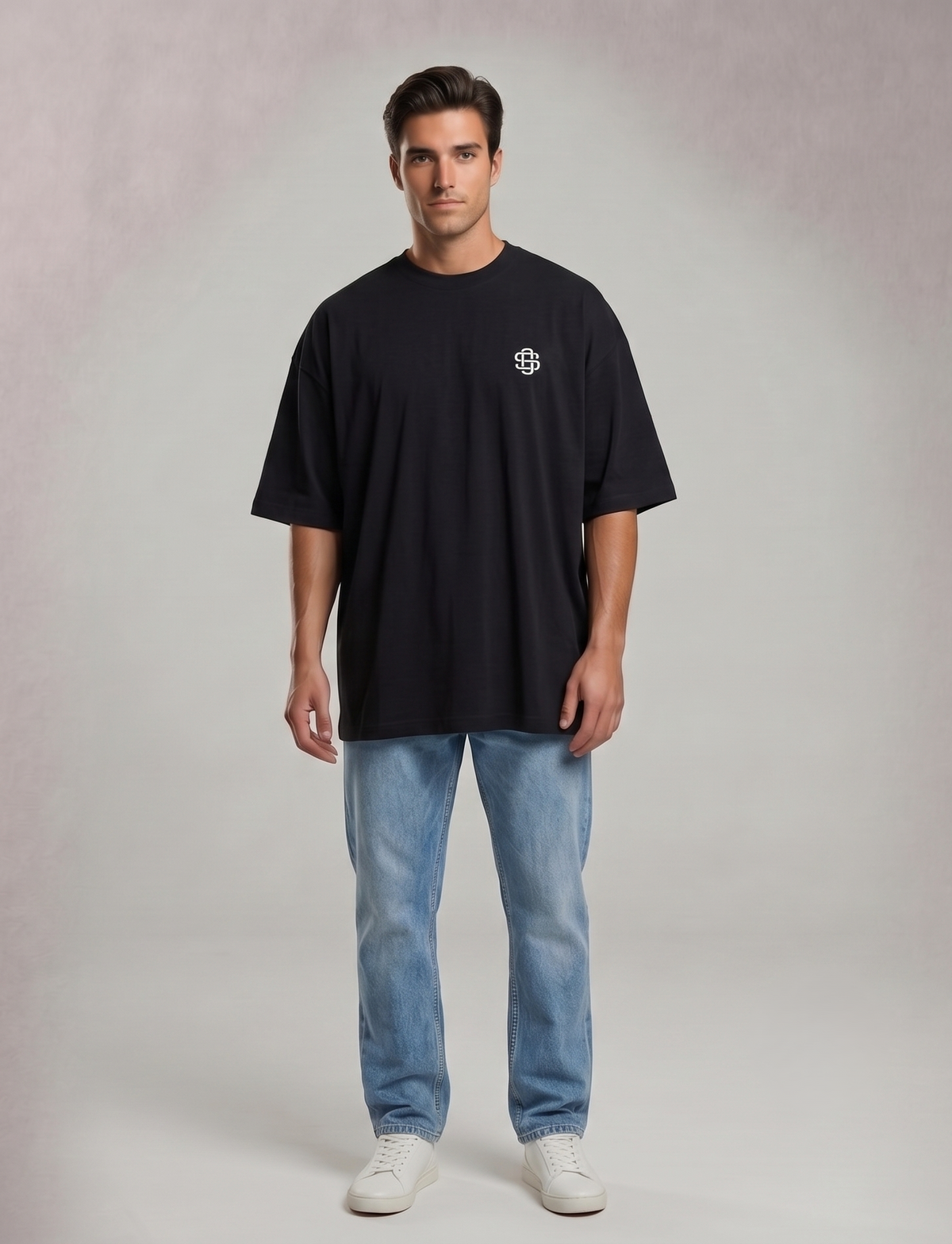 T-shirt uomo puro cotone oversize