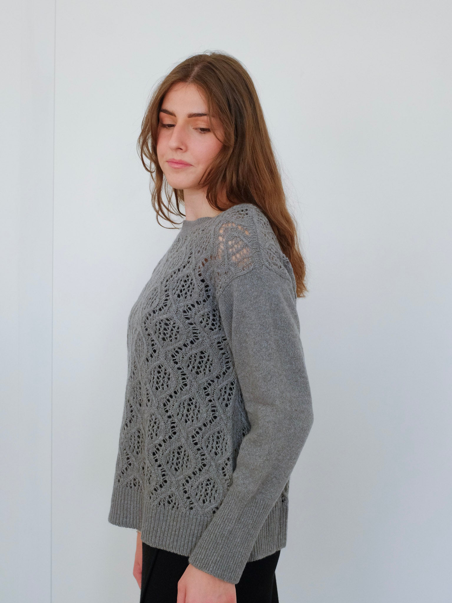 Maglia con Lavorazione Punto Pizzo