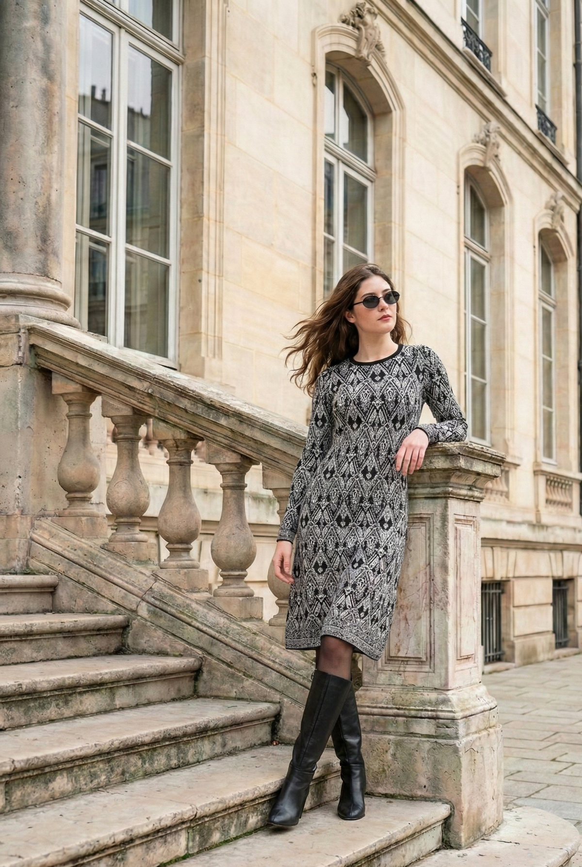 Abito Jacquard Heritage