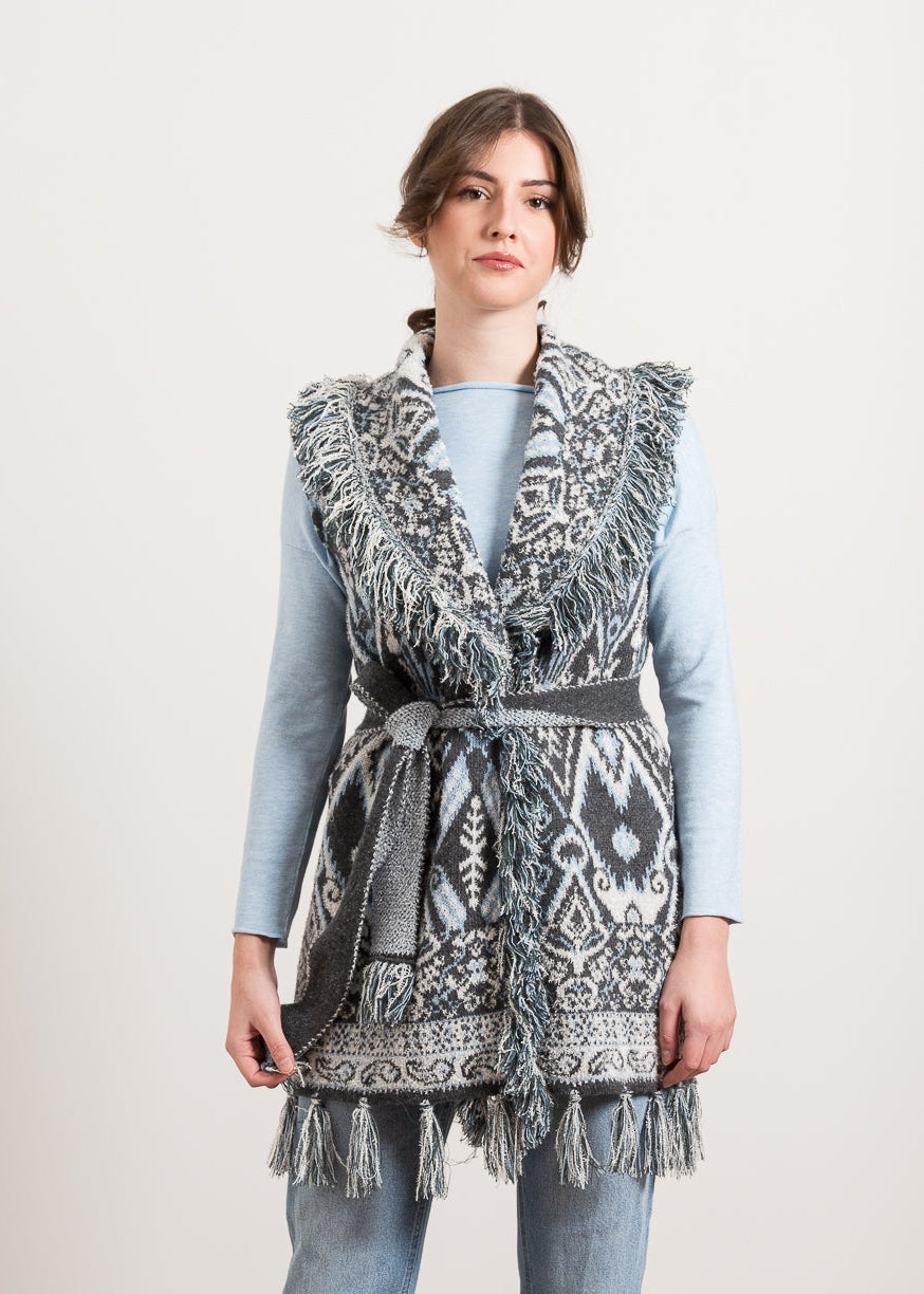 Gilet Jacquard Heritage