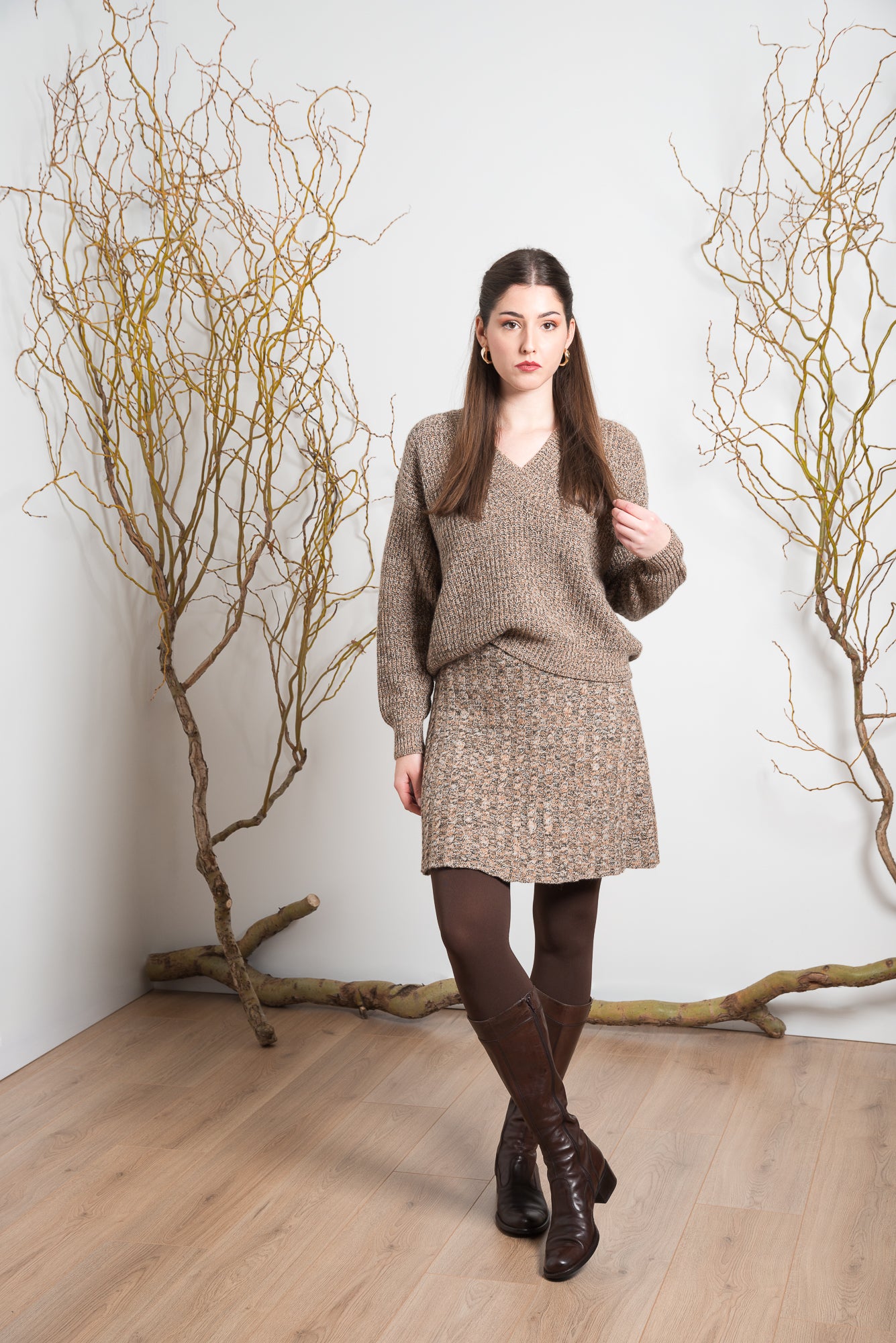 Pullover con Scollo a V