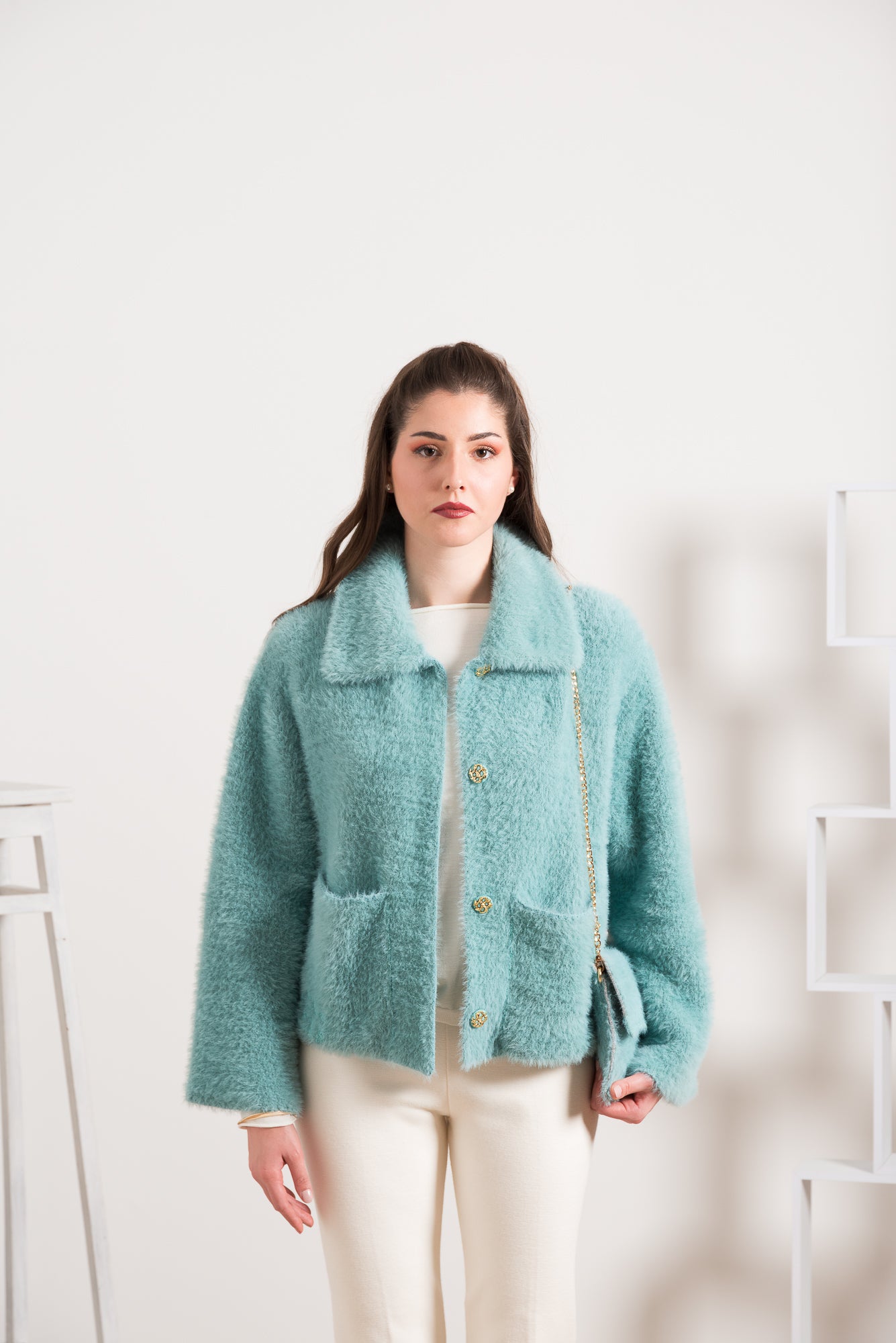 Giacca in Eco-pelliccia