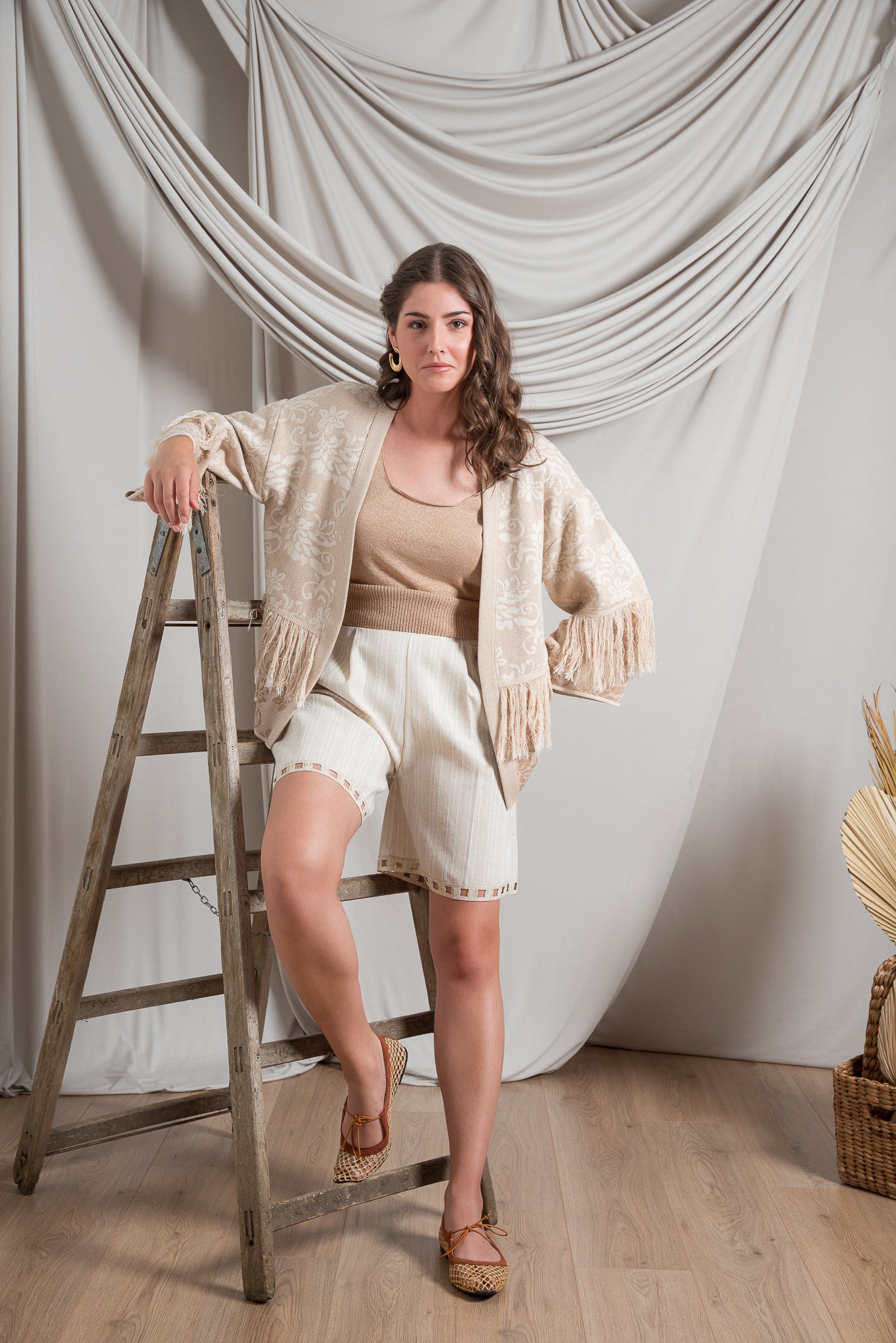 Kimono con Maxi Frange