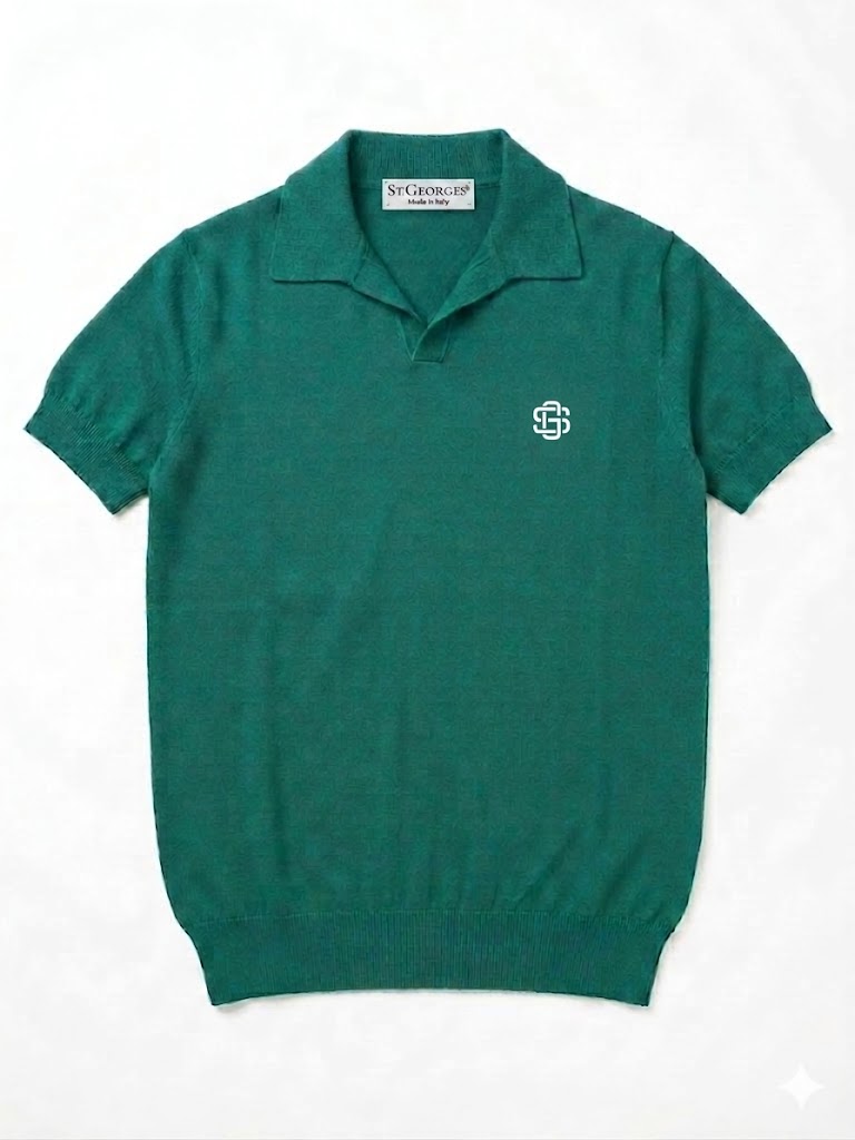 Polo in Cotone con logo ricamato